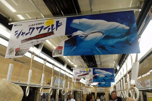 這是一張海報(bào)的正反面。人們很容易被這個(gè)破損的不尋常海報(bào)吸引注意力。