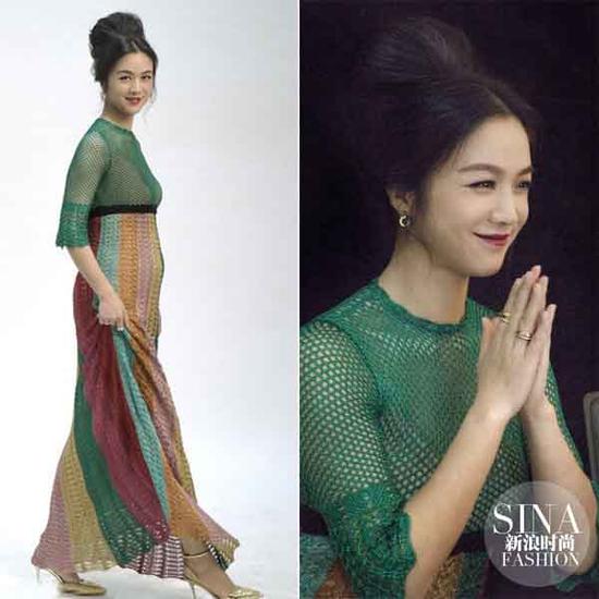 顏值還是完美滴，只是那裙子是個什么鬼