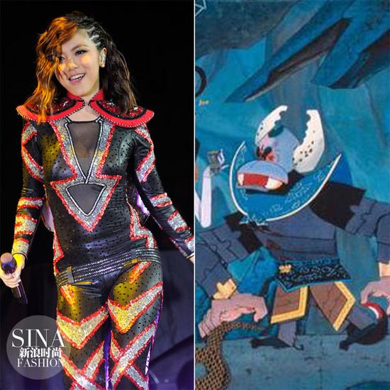 這一身亮片鎧甲，也是沒(méi)誰(shuí)了