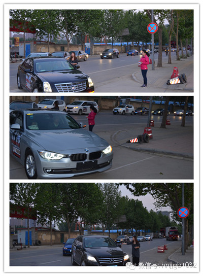 七點(diǎn)二十左右，43輛車分批駛?cè)電W斯卡汽車影院并領(lǐng)取電影票。