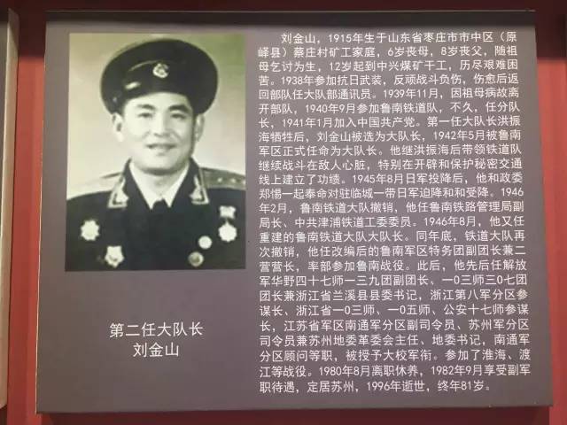 第二任大隊(duì)長劉金山