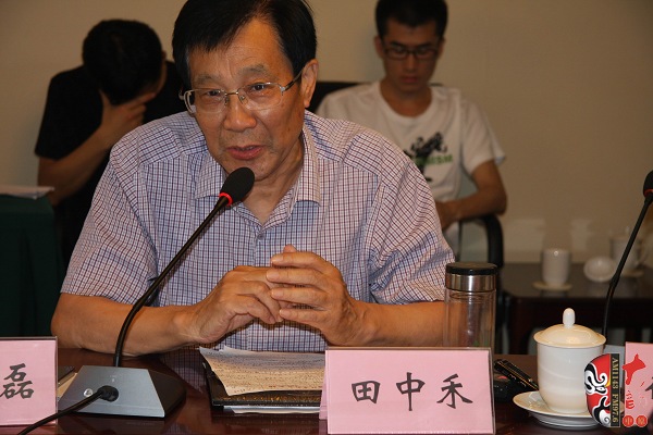 原文聯(lián)主席、作家協(xié)會主席田中禾