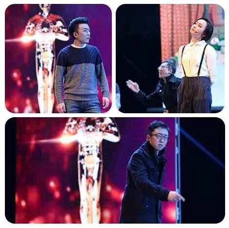 小品《聽daddy講一個故事》中，主播楊奕、夢茹、趙帥秒變表情帝！