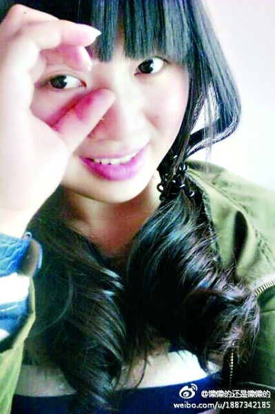事件主角，湖北經(jīng)濟學院大四女生