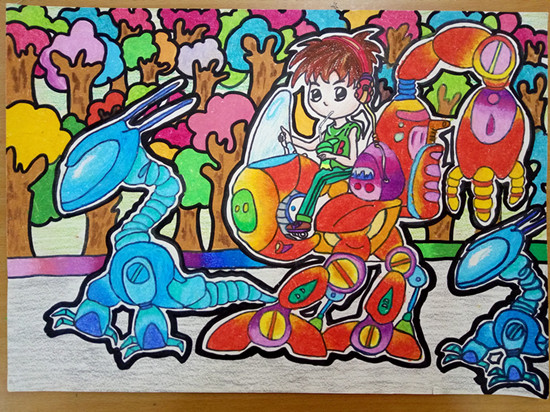 韓恩源《智能行走觀光機(jī)器人》輔導(dǎo)教師：時(shí)尹航（工一?。? oldsrc=