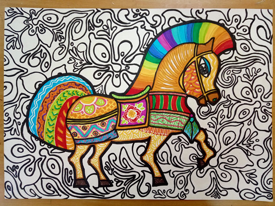 周楚文《馬蹄聲聲》輔導(dǎo)教師：時(shí)尹航（工一?。? oldsrc=