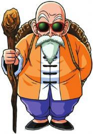 　《七龍珠》經(jīng)典形象龜仙人。