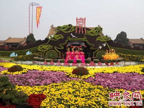 中國(guó)開(kāi)封菊花文化節(jié)主會(huì)場(chǎng)開(kāi)園