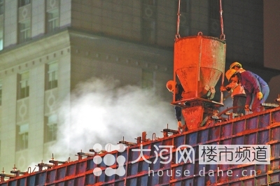 鄭州農業(yè)路高架南陽路以東段澆筑完畢 年底前貫通