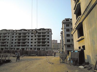 　適園雅居小區(qū)，已建起13棟住宅樓。