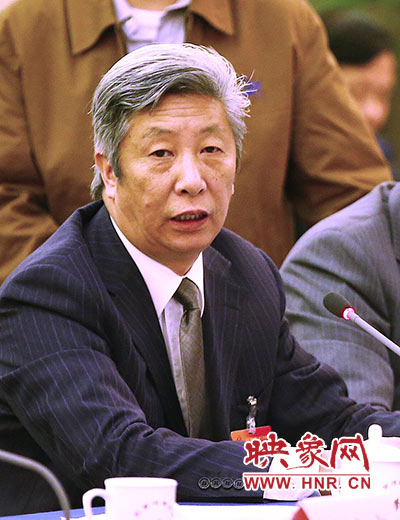 全國人大代表、河南省農(nóng)科院小麥研究所所長許為鋼解