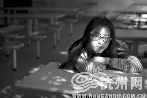 　筆試面試都過了最終沒被錄取，讓胡格格非常失落。 記者 陳中秋 攝