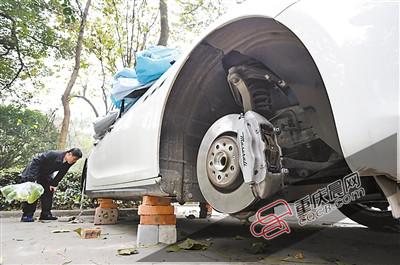 賊娃子辯稱只是為了試試豪車輪胎好不好下。