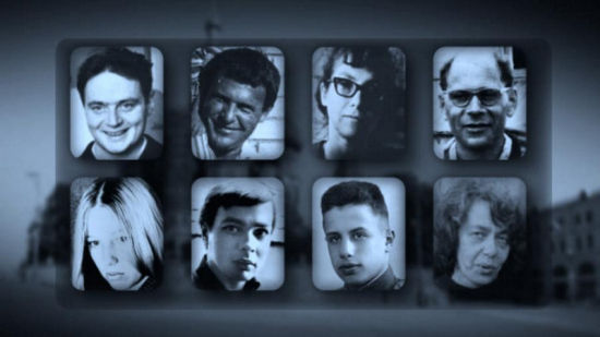 集會(huì)者打出與45年前抗議集會(huì)相同的標(biāo)語(yǔ)“為了你們和我們的自由”。