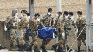 意大利海軍相信他們將發(fā)現(xiàn)更多海難死者。