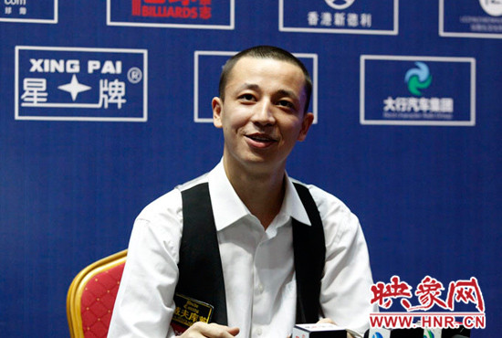 發(fā)布會上，中國業(yè)余選手帕如克很期待下一句的比賽