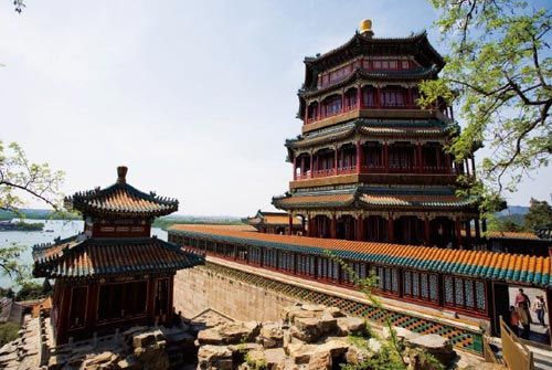 北方的皇家園林象征著盛世的繁華。