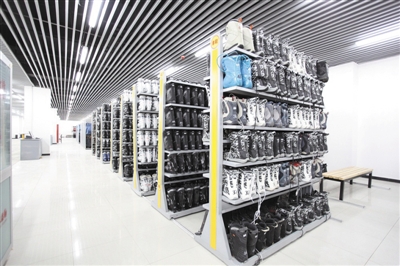 云頂大酒店內(nèi)的雪具大廳。