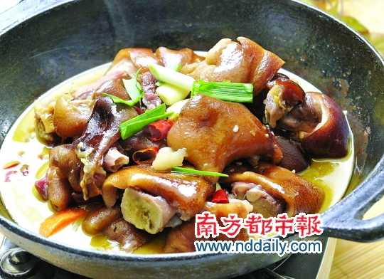 臘豬腳跟鹵豬手、南乳豬手味道是完全不同的