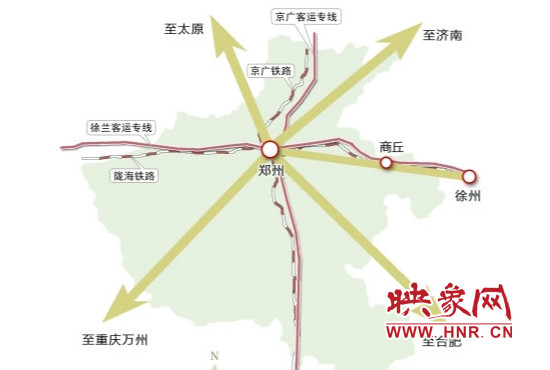 米字形鐵路網(wǎng)逐漸成型（圖片來源網(wǎng)絡）。