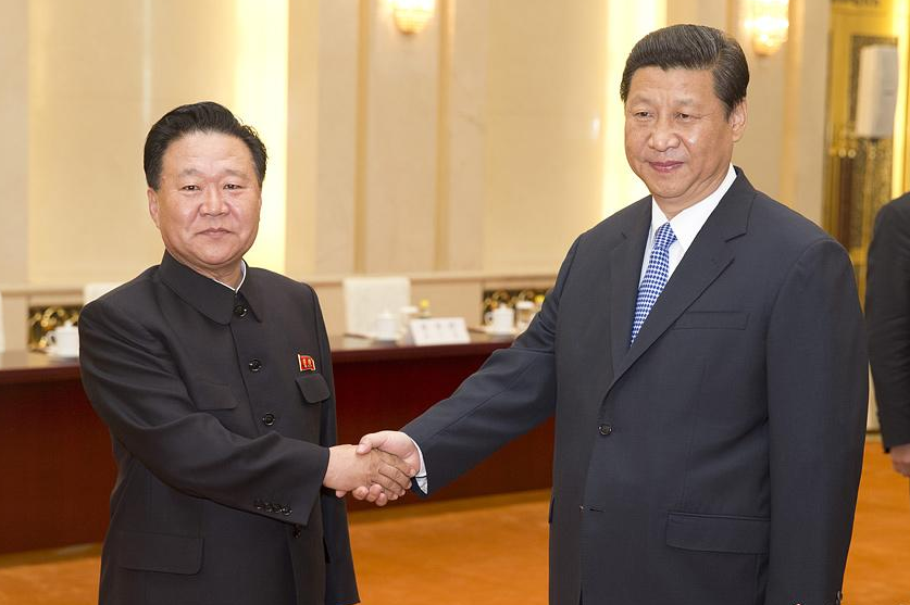 習(xí)近平會(huì)見(jiàn)金正恩特使崔龍海