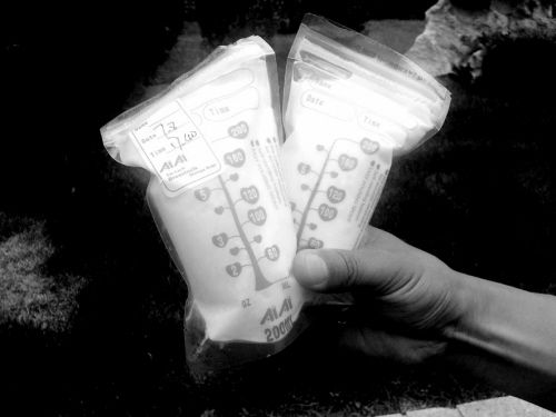 記者購買到的“人奶”。