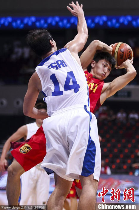 亞錦賽：男籃創(chuàng)38年最差戰(zhàn)績 78比96負(fù)中華臺(tái)北