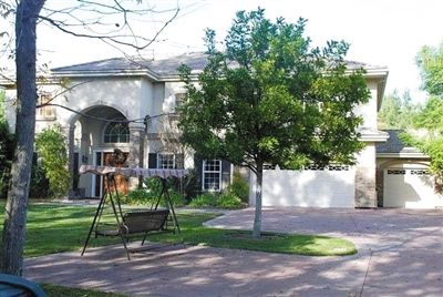 張曙光在美國的豪宅。資料圖片