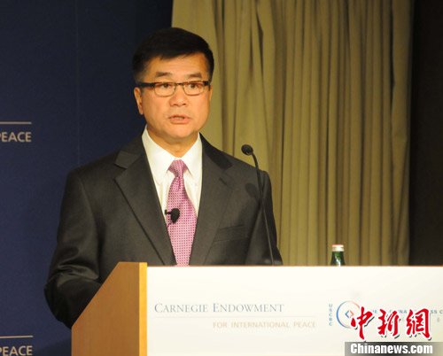 資料圖：美國駐華大使駱家輝。中新社發(fā) 德永健 攝