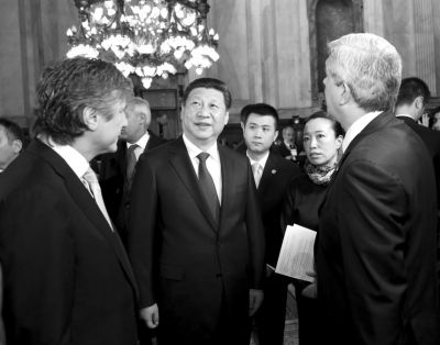 　會見阿根廷議長。