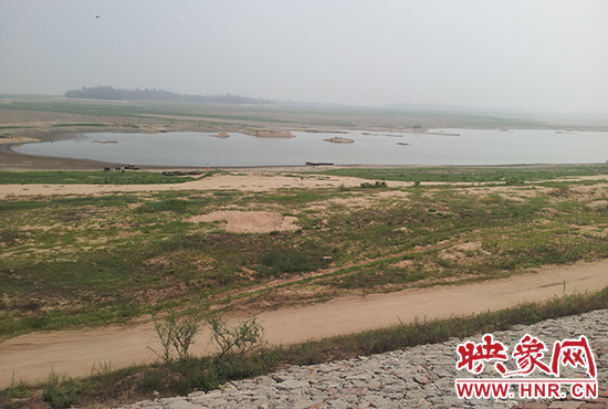 經(jīng)過(guò)兩次動(dòng)用死庫(kù)容，白龜山水庫(kù)水位96.8m，遠(yuǎn)低于死水位97.5m。