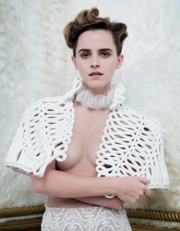 艾瑪沃森拍大尺度照遭炮轟：干我胸何事？