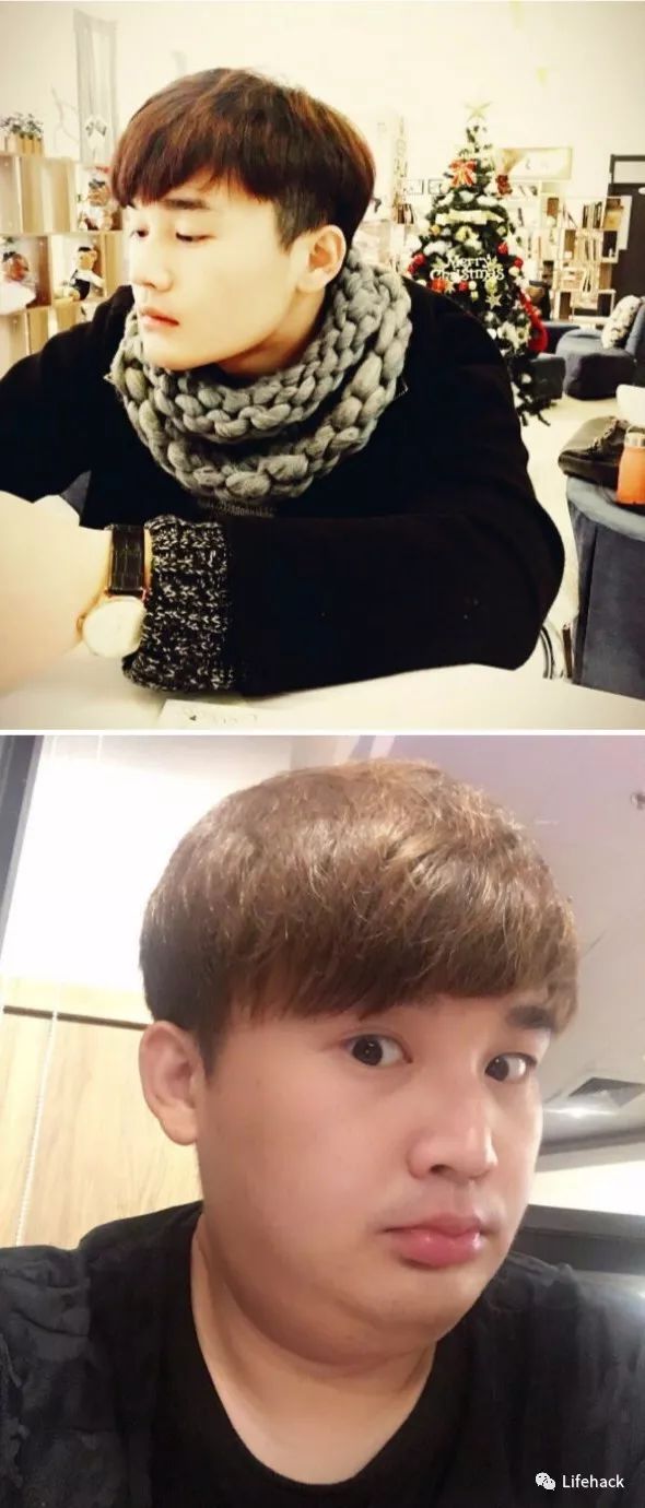 長胖20斤，臉型怎么變？這些例子看完扎心了！