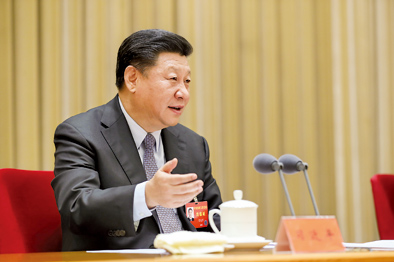 2017年12月28日至29日，中央農(nóng)村工作會議在北京舉行。習(xí)近平在會上發(fā)表重要講話。新華社記者 丁林 攝