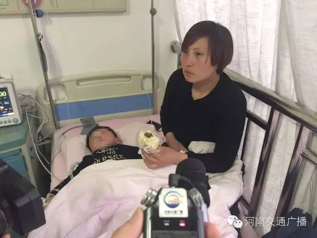 小浩天的母親通過河南交通廣播向所有幫助他們的人表達了感謝！