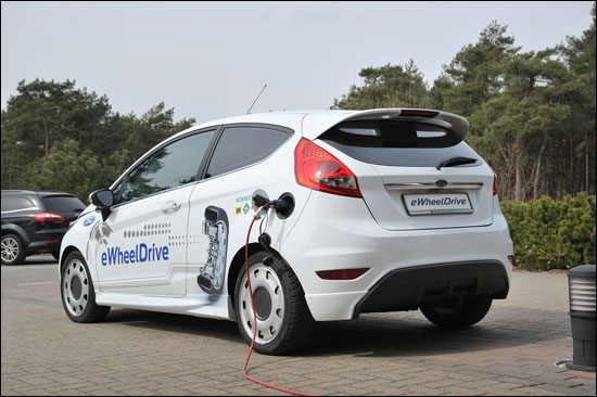 福特正開發(fā)eWheelDrive輪轂電機驅動技術