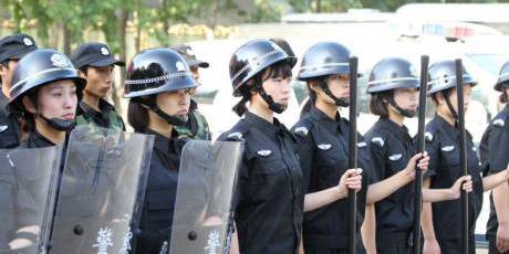 河南某景區(qū)成立女子反恐救援隊