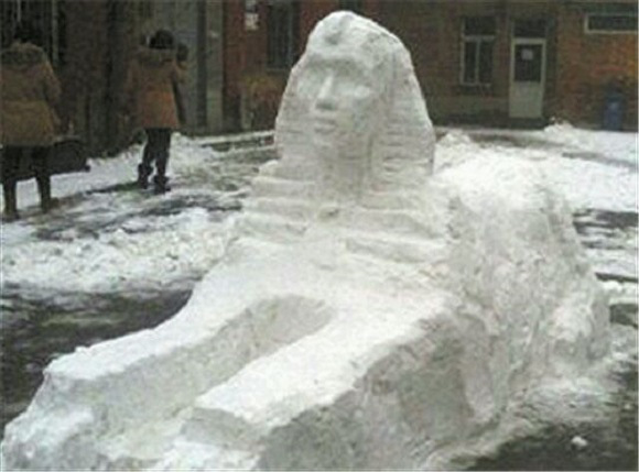 創(chuàng)意十足！日系列卡通雪人走紅