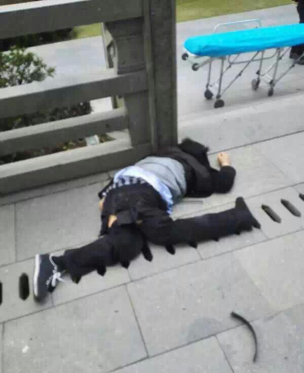 無(wú)錫市委副書(shū)記蔣洪亮跳塔自殺現(xiàn)場(chǎng)圖