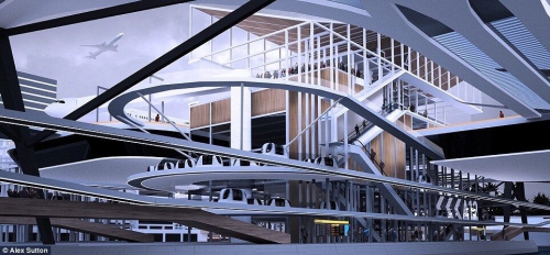 未來(lái)機(jī)場(chǎng)概念：機(jī)場(chǎng)是城市的一部分