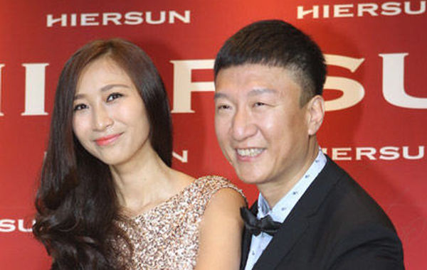 圖為孫紅雷、王駿迪夫婦。