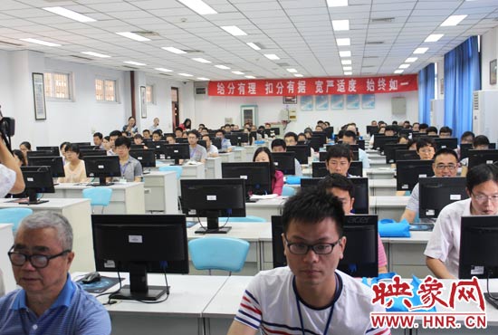 與書面評卷相比,網(wǎng)上評卷由系統(tǒng)自動進行分發(fā),減少了試卷過程的周轉(zhuǎn),提高了評卷的工作效率。