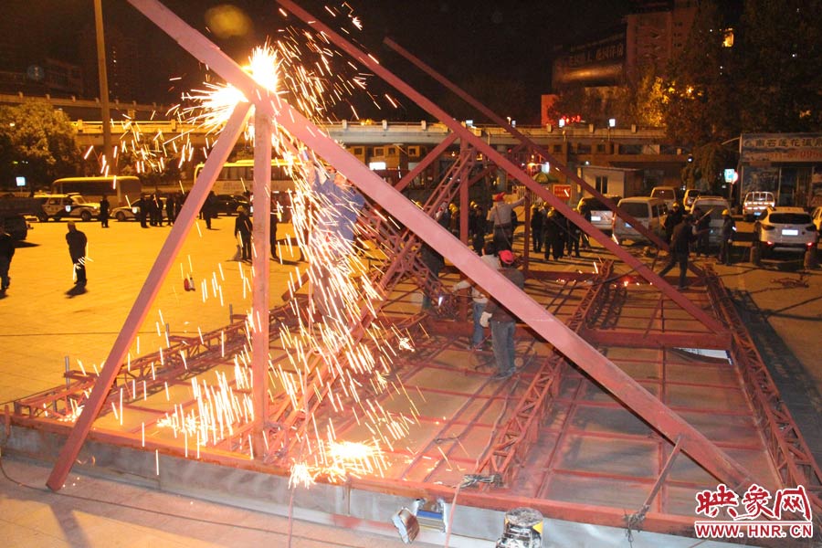 拆除現(xiàn)場。