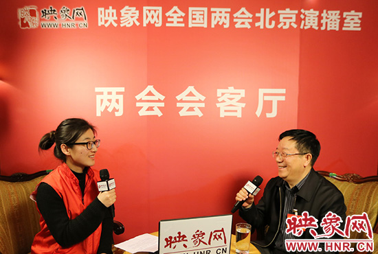 全國(guó)人大代表鄭永和做客映象網(wǎng)全國(guó)兩會(huì)北京直播室。