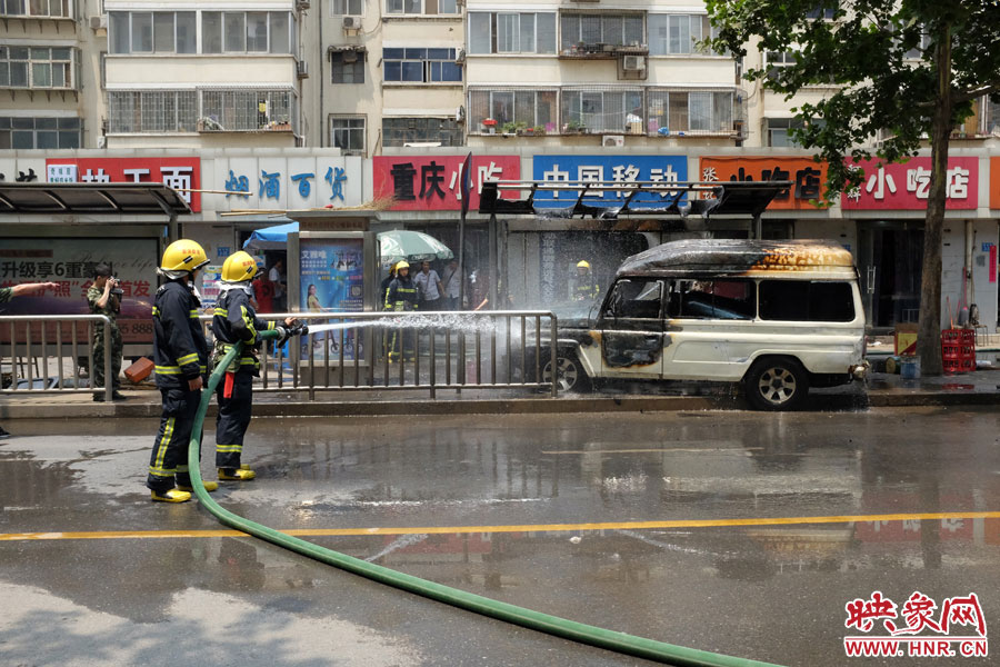 火災(zāi)現(xiàn)場。