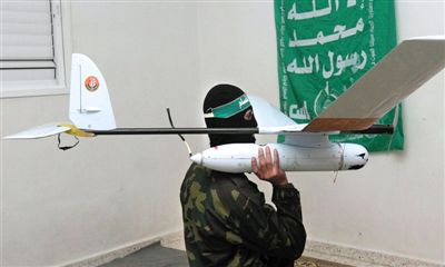 無(wú)人機(jī)：哈馬斯自制，在以領(lǐng)土上偵察時(shí)被擊落。
