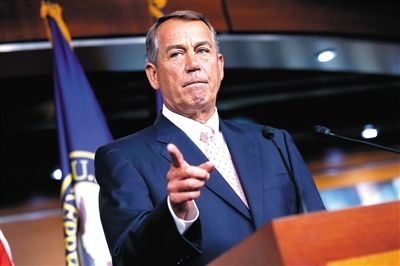 眾議院議長(zhǎng)博納是美國(guó)第三號(hào)政治人物。