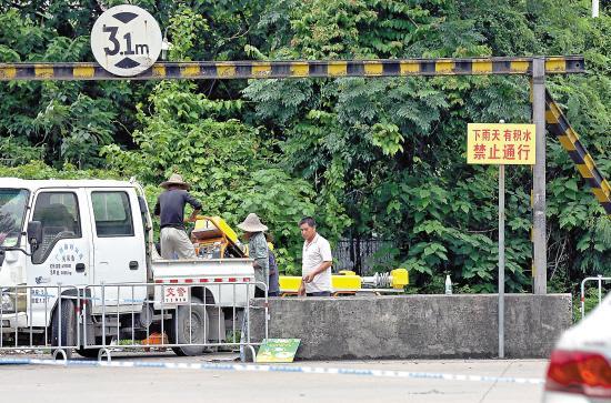 事發(fā)現場 陳秋明 攝