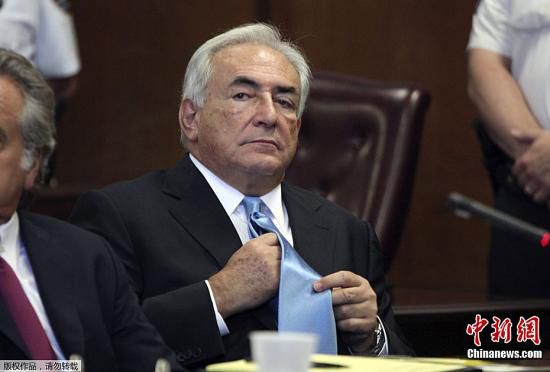 資料圖：前國際貨幣基金組織總裁斯特勞斯-卡恩。