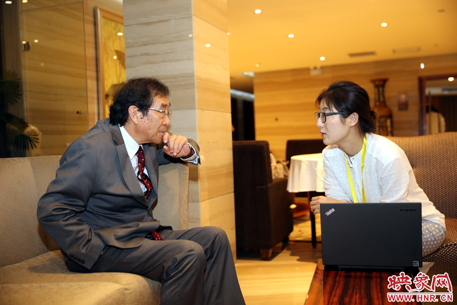 映象網(wǎng)記者專訪杜維明教授。